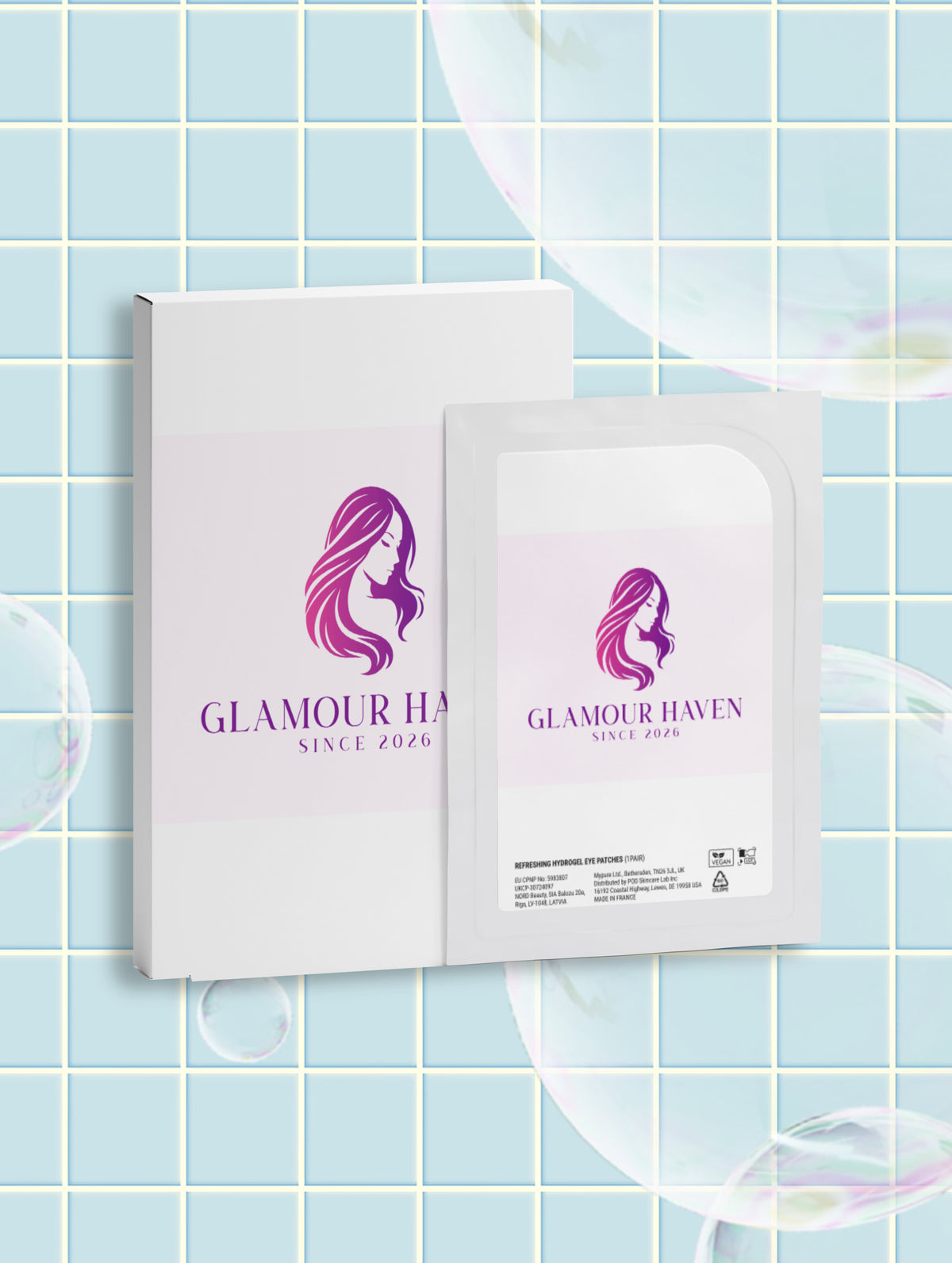 Anti-Fatigue Hydrogel Eye Patches